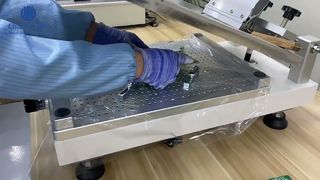 Máy in stencil xi lanh thủy lực 4532