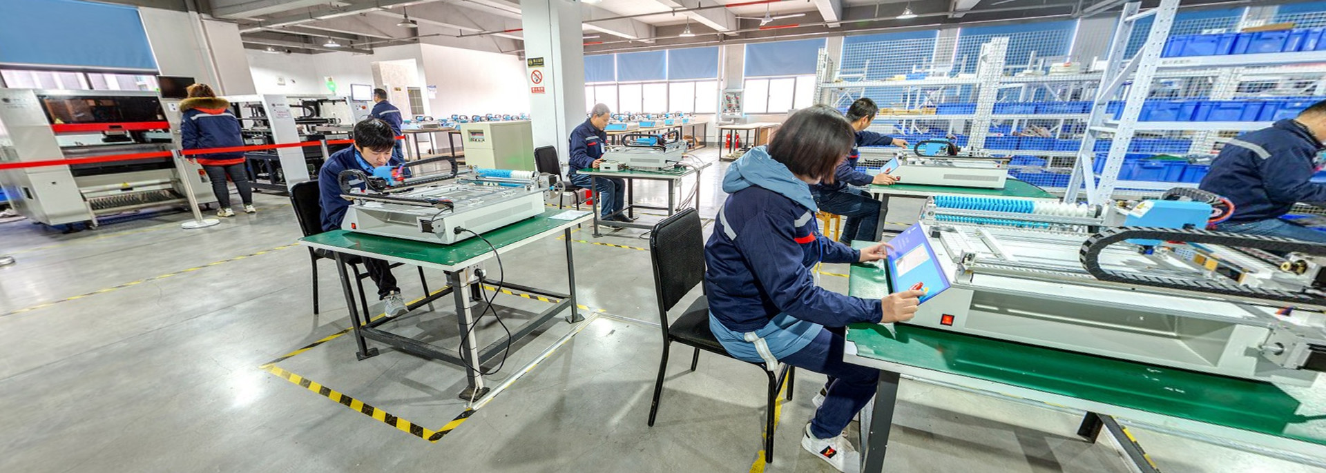 chất lượng Máy móc và đặt máy móc nhà máy