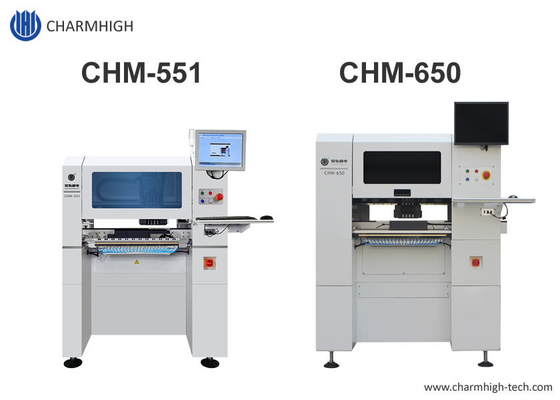 Charmhigh cao độ chính xác cao 4 đầu SMT chọn và đặt máy thay đổi vòi phun tự động CPKCPK≥1.0