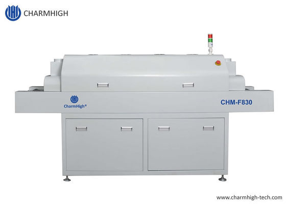 CHM-F830 SMT thẳng đứng lò phản phồng 8 vùng Temp 1400 * 300mm Máy hàn không khí nóng