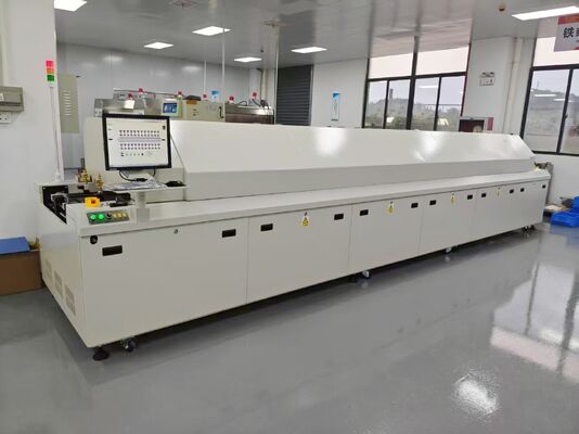 12-zone Lead-free SMT Reflow Oven CHM-PC1260 Reflow Soldering 4680x600mm