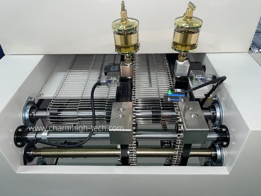 Lò nướng lại CHM-PC6635 không chì với điều khiển PC, 6 vùng nhiệt độ và diện tích gia nhiệt 2200*350mm cho hàn SMT