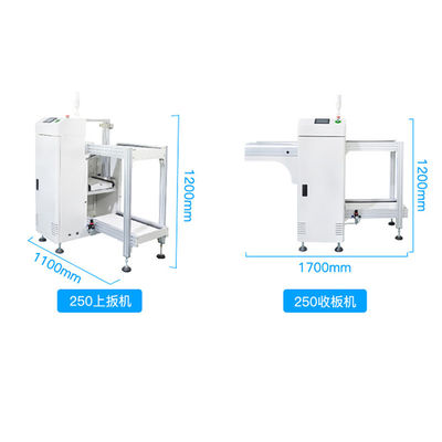 Máy nạp/dỡ PCB tự động hoàn toàn SMT với Hệ thống điều khiển PLC và Tương thích Giao diện SMEMA