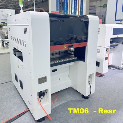 6 đầu SMT chọn và đặt máy TM06 PCB conveyor 60 Feeders