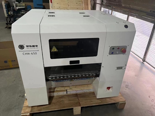 Đường sắt PCB tự động độ chính xác cao 0201 Máy chọn và đặt máy SMT máy tính để bàn 4 đầu CHM-650