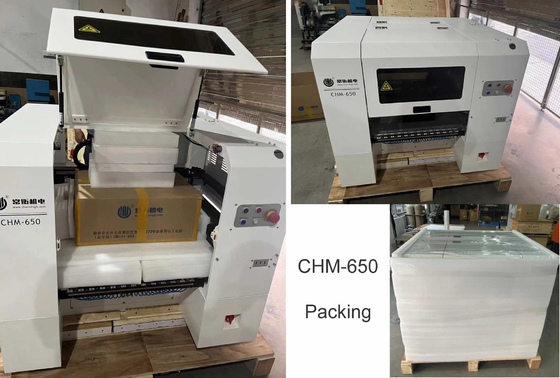 Đường sắt PCB tự động độ chính xác cao 0201 Máy chọn và đặt máy SMT máy tính để bàn 4 đầu CHM-650