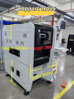 Máy chọn và đặt SMD công nghiệp nhỏ gọn TC06 Chips Mounter cho PCB Assembly Line
