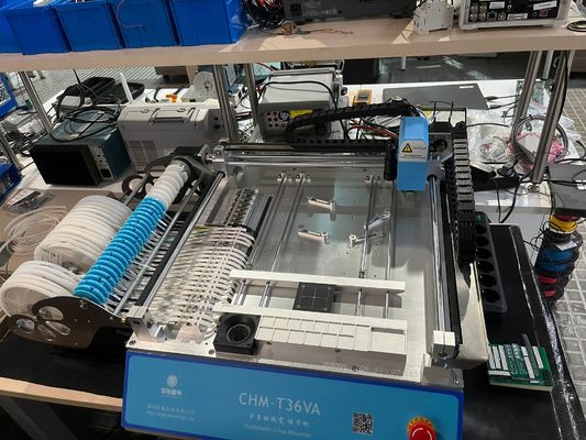2 đầu 29 Bộ cấp CHMT36VA Máy chọn và đặt SMD + Hai máy ảnh CCD + PC bên ngoài