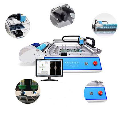 2 đầu 29 Bộ cấp CHMT36VA Máy chọn và đặt SMD + Hai máy ảnh CCD + PC bên ngoài