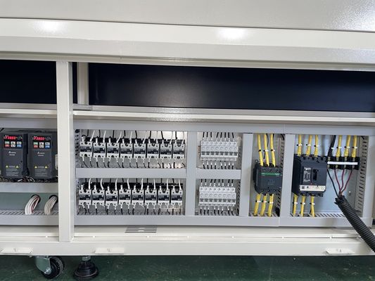 CHM-PC850 Không chì lò phản phồng lớn 8 vùng đường sắt tự động đầy đủ + điều khiển PC 3150x500mm