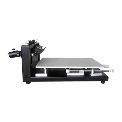 Máy in lưới SMT thủ công để bàn cho lắp ráp PCB hai mặt, in kem hàn 300×400mm