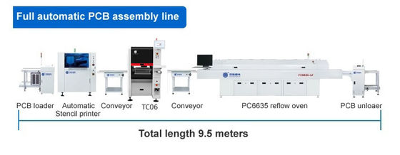 Máy gắp và đặt SMT tốc độ cao 6 đầu hẹp TC06 với bệ gang tích hợp
