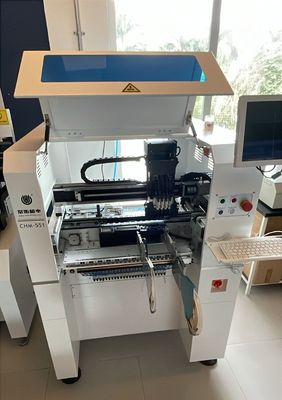CHM-551 SMD dây chuyền sản xuất SMT dây chuyền lắp ráp cao độ chính xác 4 đầu PCB làm robot