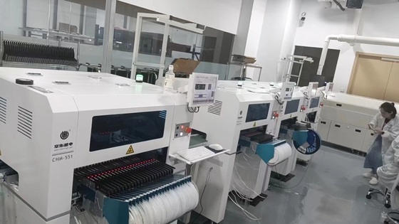 CHM-551 Máy gắp và đặt SMT 4 đầu tự động hoàn toàn 0201, Tự động thay đầu phun