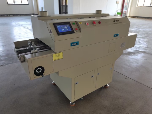 T981 Cửa lò phản phồng chuỗi nhỏ cho đường SMT nhỏ BGA hàn hồng ngoại & không khí nóng