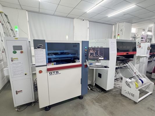 Large-Scale SMT Production Line 10-Head Pick and Place for PCB Assembly in Electronics Industry