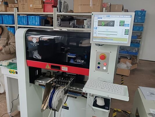 Máy in dán hàn bán tự động 3250, máy chọn vị trí CHM-650