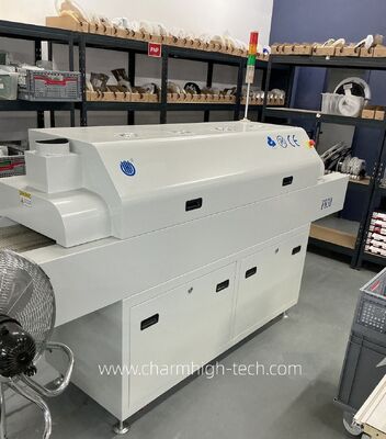 Máy in dán hàn bán tự động 3250, máy chọn vị trí CHM-650