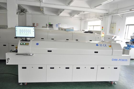 6 đầu TC06 Semi-Automatic SMT dây chuyền sản xuất cho PCB Assembly & PCBA sản xuất