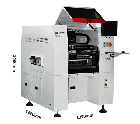 Máy chọn và đặt hoàn toàn tự động 6 đầu 60 bộ cho ăn SMT TM06 CPK≥1.0