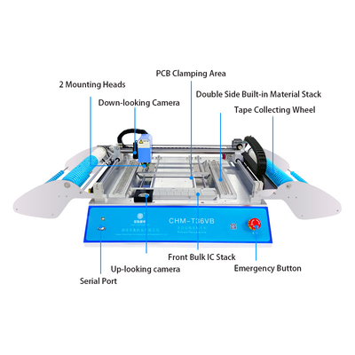 Lắp ráp smt hai mặt CHMT36VB Máy chọn và đặt máy tính để bàn 58 Bộ nạp