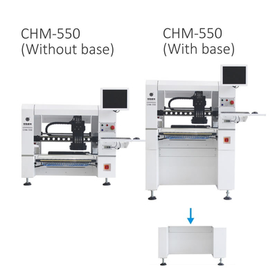 CHM-550 Máy gắn linh kiện PCB SMT 4 đầu có độ chính xác cao với bàn
