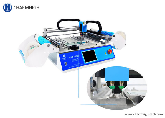 2 Đầu 58 Bộ cấp liệu CHMT48VB Benchtop SMD Chọn và Đặt Robot Tất cả trong một Chip Mounter