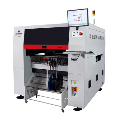 Máy hoàn toàn tự động 10 đầu SMT SMD Pick And Place Machine 01005 Máy sản xuất PCBA