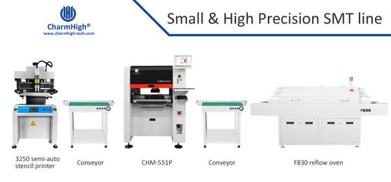 Đường SMT 4 đầu nhỏ và chính xác cao