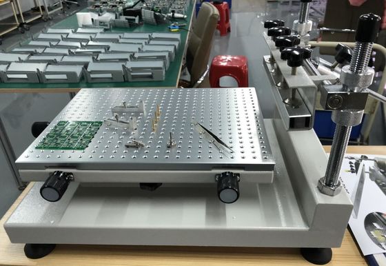 Máy in bột mạ đệm bằng tay chính xác cao SMT 3040 Máy in stencil