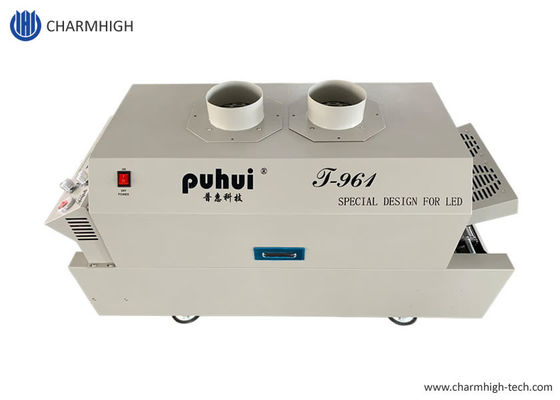 Lò nướng phục hồi để bàn T961 với băng tải 730 * 230mm 6 vùng nhiệt độ Máy hàn 3.5KW