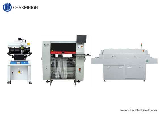 Dây chuyền lắp ráp PCB 3250 Máy in hàn, Máy chọn và đặt CHMT, Lò nướng 830