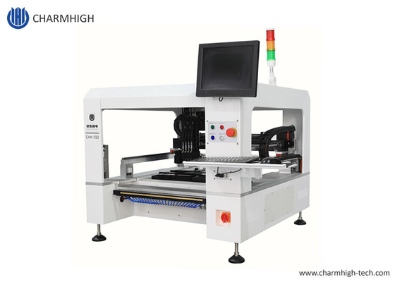 Genius 4 đầu Máy chọn SMT để bàn với 50 khay nạp CHM-550